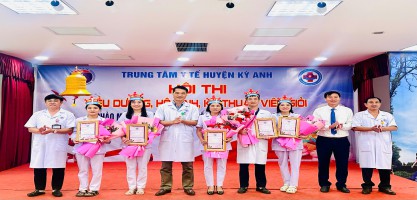 Trung tâm Y tế huyện Kỳ Anh tổ chức Hội thi Điều dưỡng, hộ sinh, KTV giỏi năm 2025