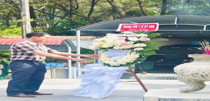 Đoàn thanh niên cộng sản Hồ Chí Minh, Trung tâm Y tế Kỳ Anh dâng hương tại khu di tích lịch sử Ngã ba Đồng Lộc 