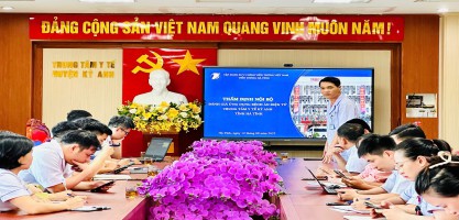 Trung tâm Y tế Kỳ Anh thẩm định nội bộ Bệnh án điện tử