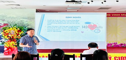 Trung tâm Y tế Kỳ Anh phối hợp tổ chức tập huấn bệnh không lây nhiễm năm 2025.