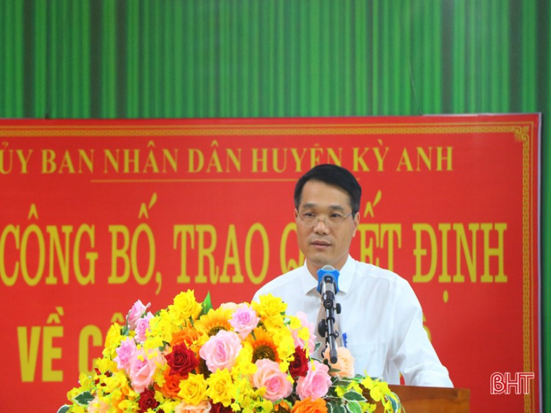 Trung tâm Y tế huyện Kỳ Anh có tân Giám đốc